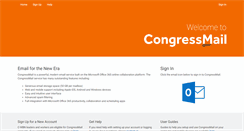 Desktop Screenshot of congressmail.com